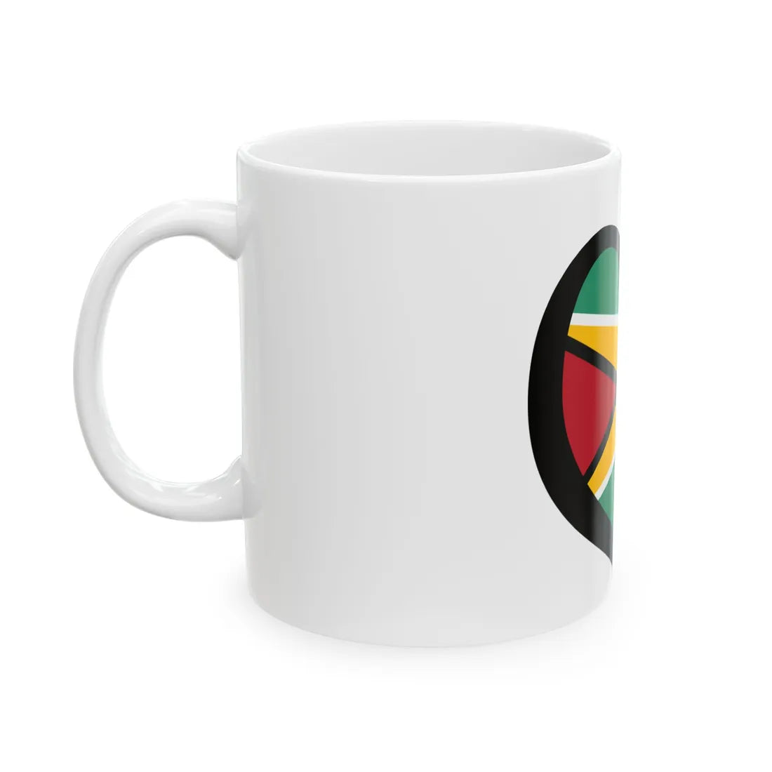EuroGuyana (Guyana) White Coffee Mug - Go Mug Yourself