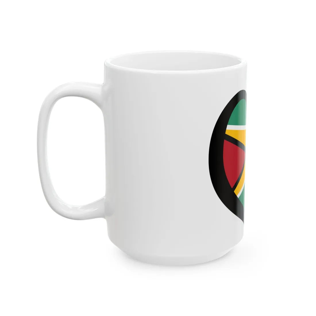 EuroGuyana (Guyana) White Coffee Mug - Go Mug Yourself
