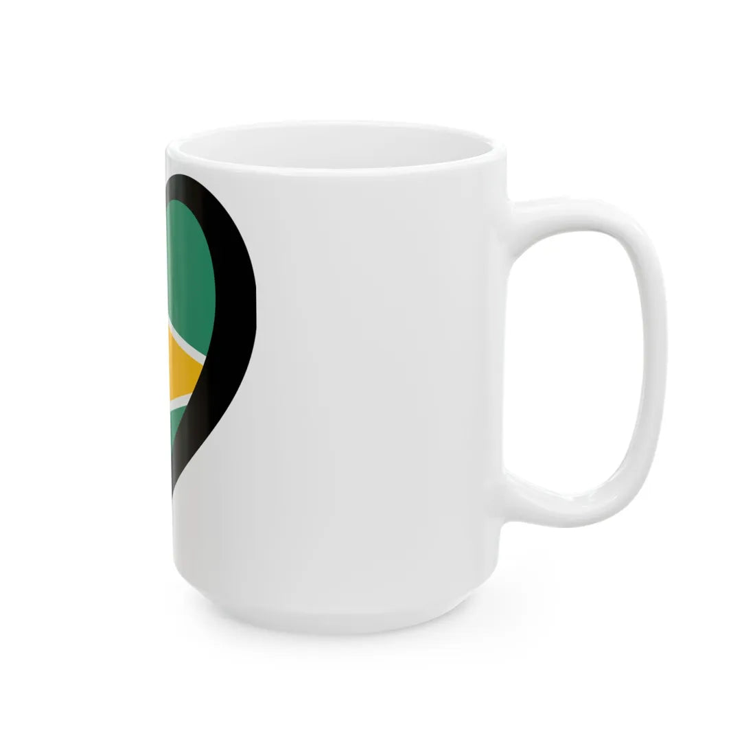 EuroGuyana (Guyana) White Coffee Mug - Go Mug Yourself