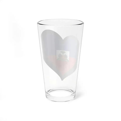 EuroHaití (Haiti) Pint Glass 16oz - Go Mug Yourself