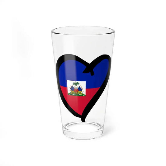 EuroHaitíAnterior (Haiti) Pint Glass 16oz 16oz - Go Mug Yourself