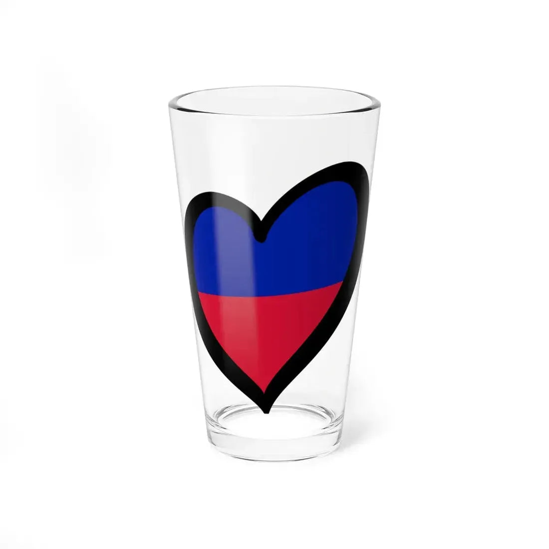 EuroHaitíCivil (Haiti) Pint Glass 16oz 16oz - Go Mug Yourself