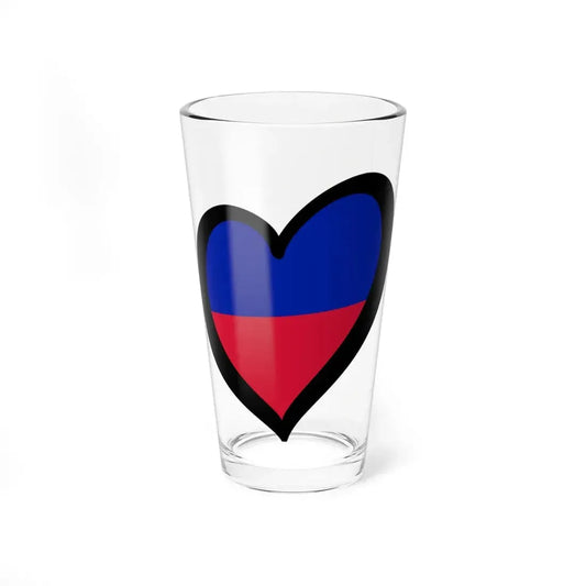 EuroHaitíCivil (Haiti) Pint Glass 16oz 16oz - Go Mug Yourself