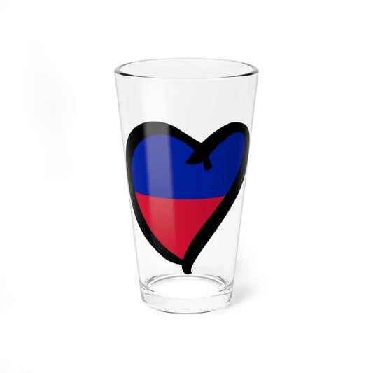 EuroHaitíCivilAnterior (Haiti) Pint Glass 16oz 16oz - Go Mug Yourself