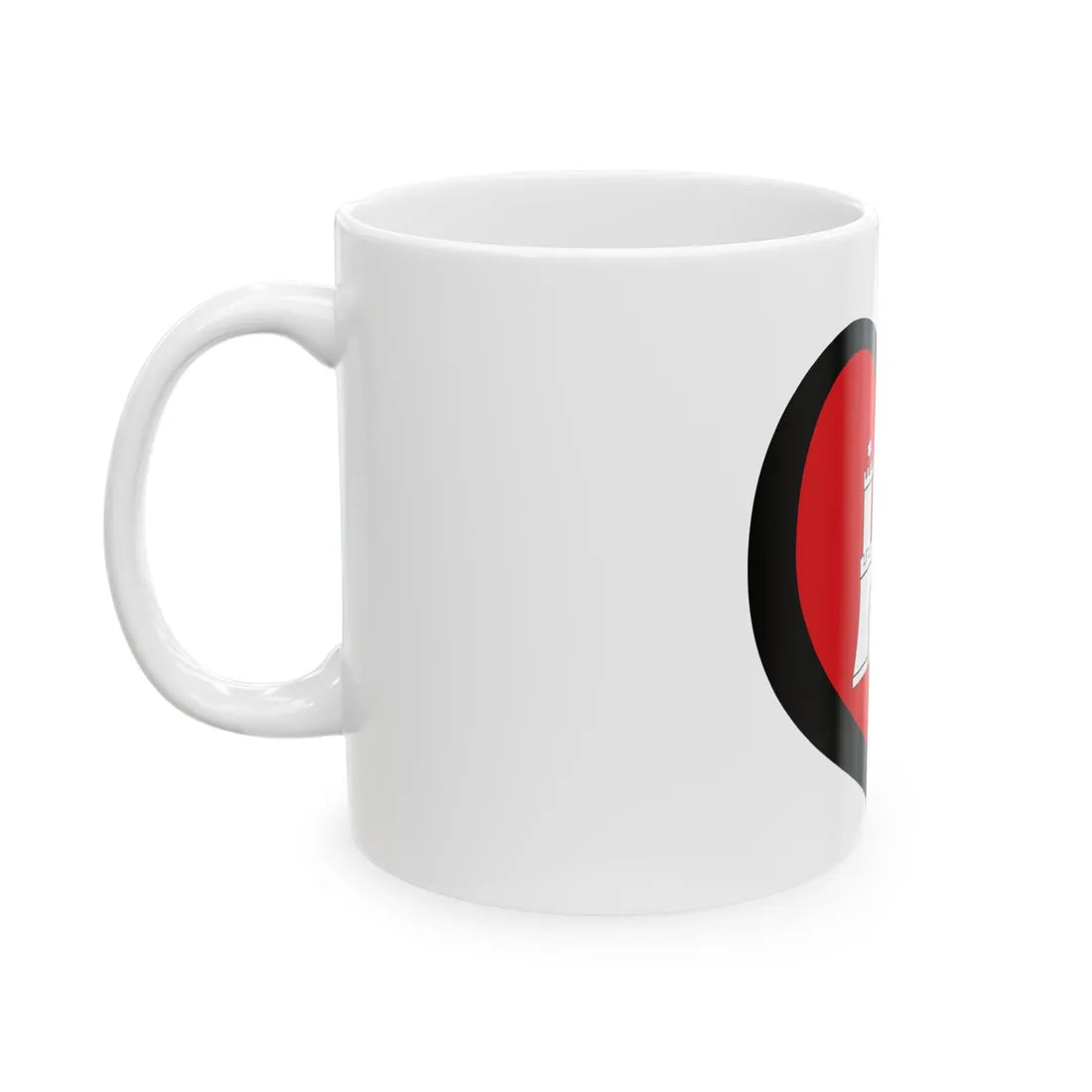 EuroHamburg (Germany) White Coffee Mug - Go Mug Yourself