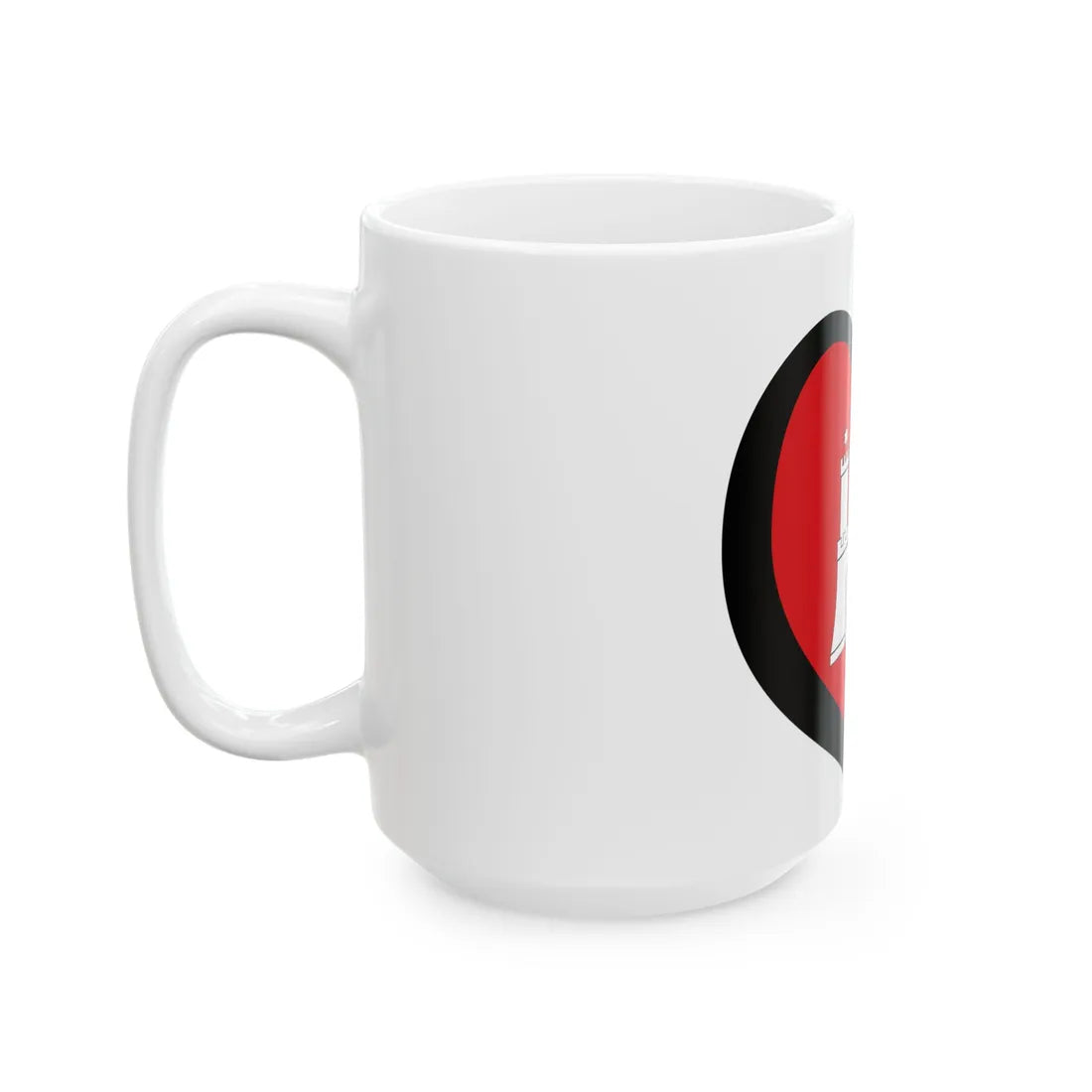 EuroHamburg (Germany) White Coffee Mug - Go Mug Yourself