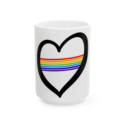 EuroHebreo (Russia) White Coffee Mug 15oz - Go Mug Yourself