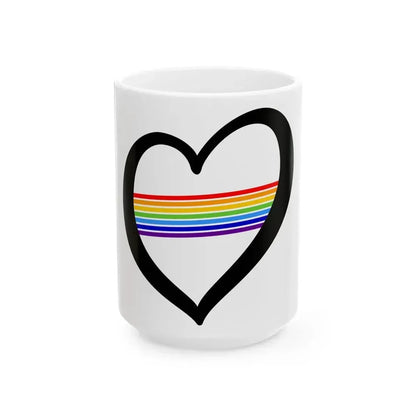EuroHebreo (Russia) White Coffee Mug 15oz - Go Mug Yourself