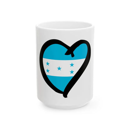 EuroHondurasAnterior (Honduras) White Coffee Mug 15oz - Go Mug Yourself