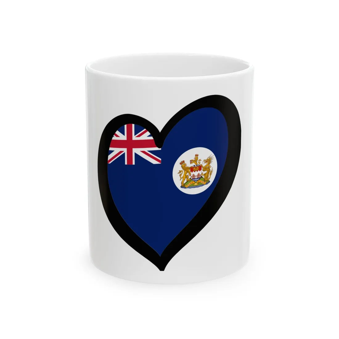 EuroHong Kong 1959-1997 (China) White Coffee Mug 11oz - Go Mug Yourself