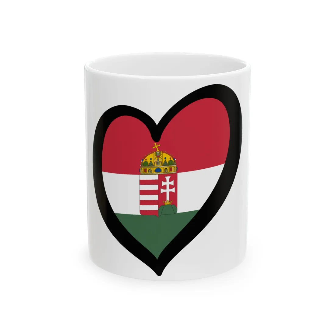 EuroHungria 1874-1896 (Hungary) White Coffee Mug 11oz - Go Mug Yourself
