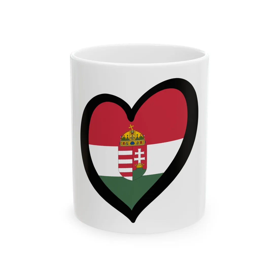 EuroHungria 1896-1915 (Hungary) White Coffee Mug 11oz - Go Mug Yourself