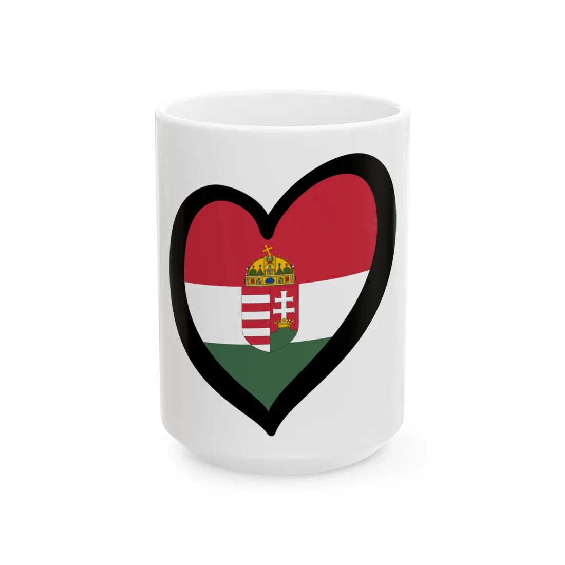 EuroHungria 1896-1915 (Hungary) White Coffee Mug 15oz - Go Mug Yourself