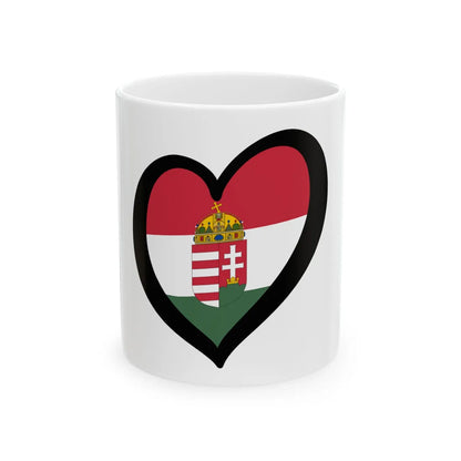 EuroHungria unofficial state (Hungary) White Coffee Mug 11oz - Go Mug Yourself