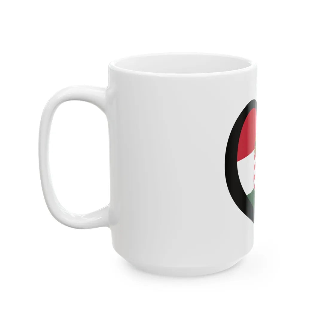 EuroHungria unofficial state (Hungary) White Coffee Mug - Go Mug Yourself