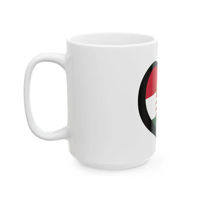 EuroHungria unofficial state (Hungary) White Coffee Mug - Go Mug Yourself