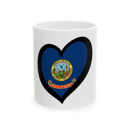 EuroIdaho (United States) White Coffee Mug 11oz - Go Mug Yourself