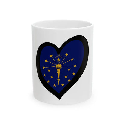 EuroIndiana (United States) White Coffee Mug 11oz - Go Mug Yourself