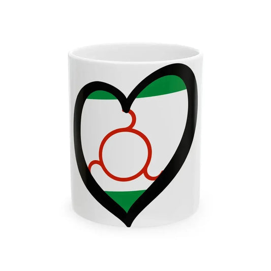 EuroIngusetia 1994-1999 (Russia) White Coffee Mug 11oz - Go Mug Yourself