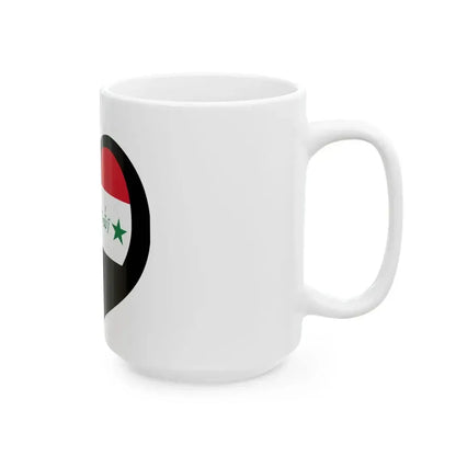 EuroIrak 1991-2004 reverso (Iraq) White Coffee Mug - Go Mug Yourself
