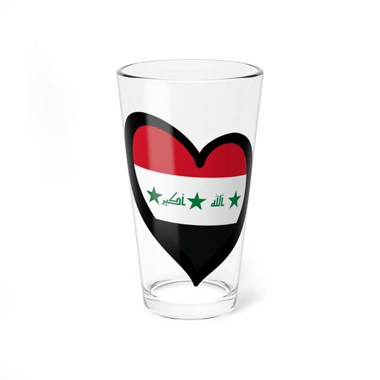 EuroIrak 2004-2008 reverso (Iraq) Pint Glass 16oz 16oz - Go Mug Yourself