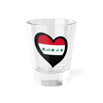 EuroIrak 2004-2008 reverso (Iraq) Shot Glass 1.5oz 1.5oz - Go Mug Yourself