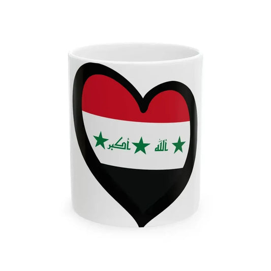 EuroIrak 2004-2008 reverso (Iraq) White Coffee Mug 11oz - Go Mug Yourself