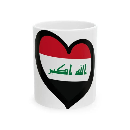 EuroIrak reverso (Iraq) White Coffee Mug 11oz - Go Mug Yourself