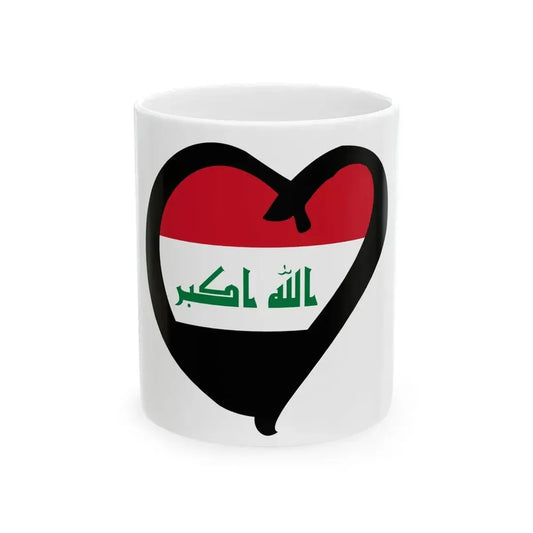 EuroIrakAnterior (Iraq) White Coffee Mug 11oz - Go Mug Yourself