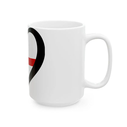 EuroIrlanda del Norte (Ireland) White Coffee Mug - Go Mug Yourself