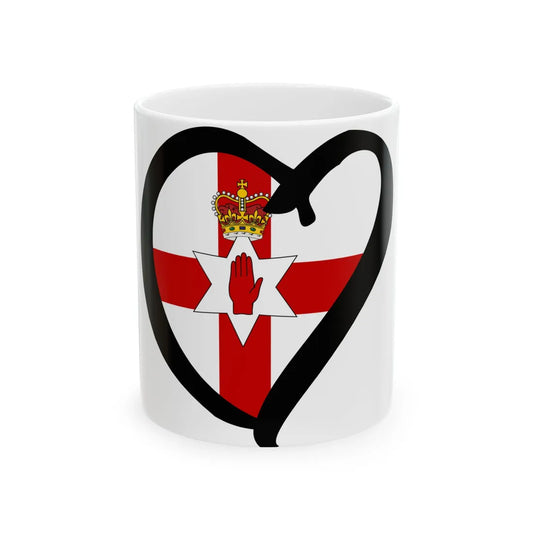 EuroIrlanda del NorteAnterior (Ireland) White Coffee Mug 11oz - Go Mug Yourself