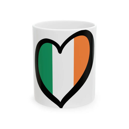 EuroIrlanda (Ireland) White Coffee Mug 11oz - Go Mug Yourself