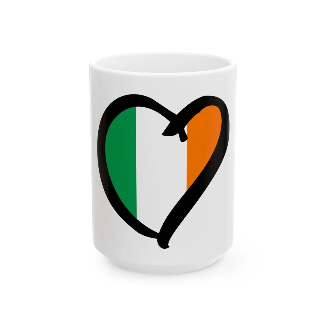 EuroIrlandaAnterior (Ireland) White Coffee Mug 15oz - Go Mug Yourself