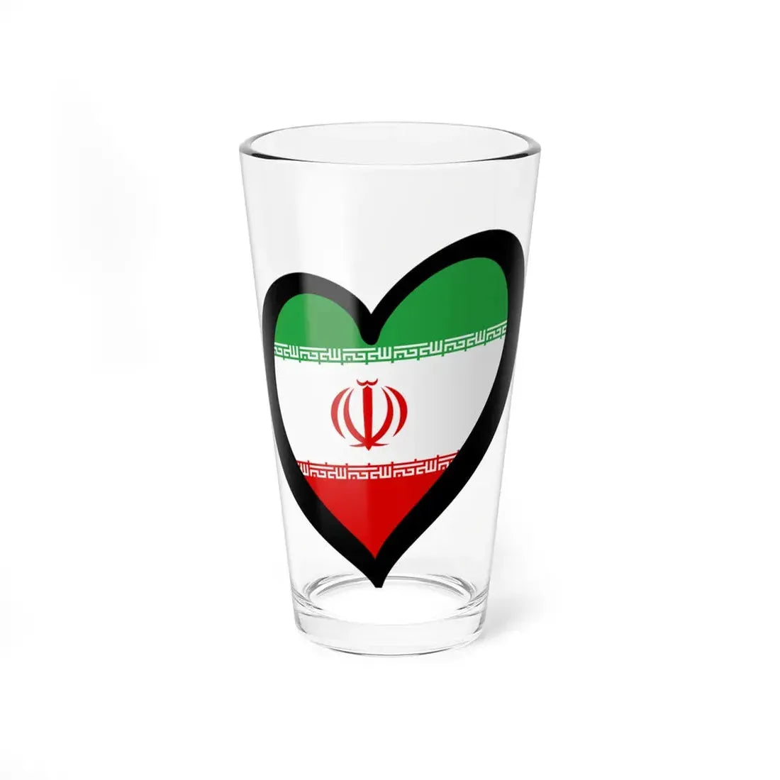 EuroIrán (Iran) Pint Glass 16oz 16oz - Go Mug Yourself