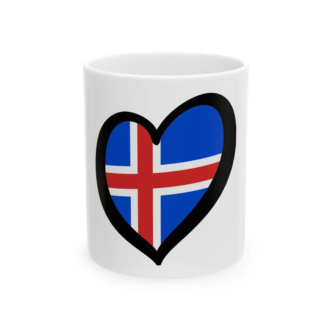 EuroIslandia 1918-1944 (Iceland) White Coffee Mug 11oz - Go Mug Yourself