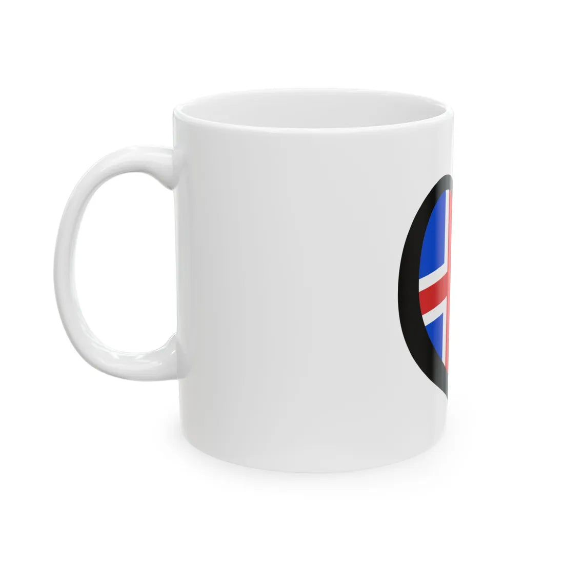 EuroIslandia 1918-1944 (Iceland) White Coffee Mug - Go Mug Yourself