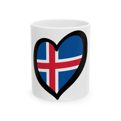 EuroIslandia (Iceland) White Coffee Mug 11oz - Go Mug Yourself