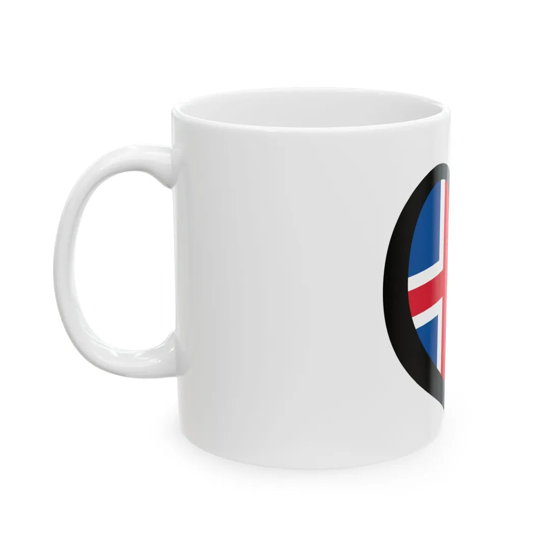 EuroIslandia (Iceland) White Coffee Mug - Go Mug Yourself