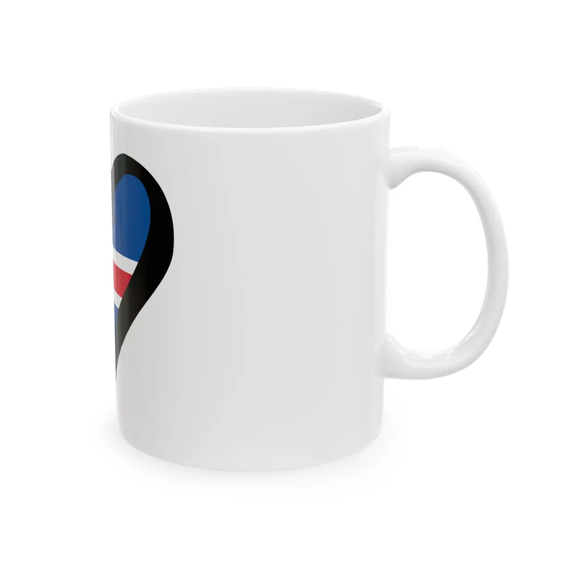 EuroIslandiaAnterior (Iceland) White Coffee Mug - Go Mug Yourself