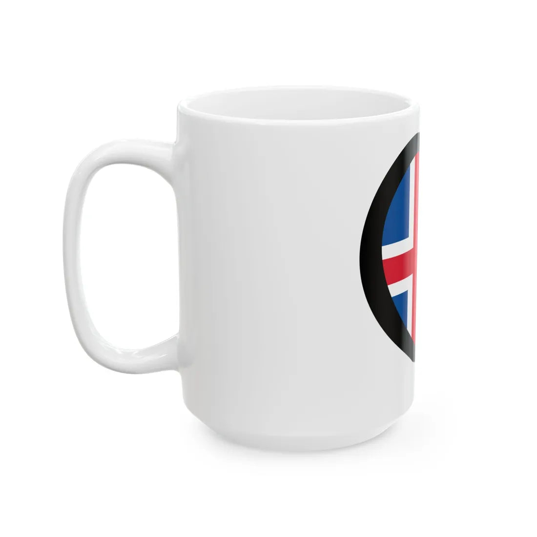 EuroIslandiaAnterior (Iceland) White Coffee Mug - Go Mug Yourself