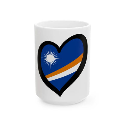 EuroIslas Marshall (Marshall Islands) White Coffee Mug 15oz - Go Mug Yourself