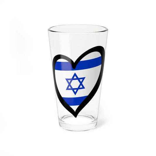 EuroIsrael (Israel) Pint Glass 16oz 16oz - Go Mug Yourself
