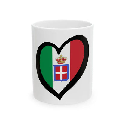 EuroItalia 1861-1946 state (Eritrea) White Coffee Mug 11oz - Go Mug Yourself