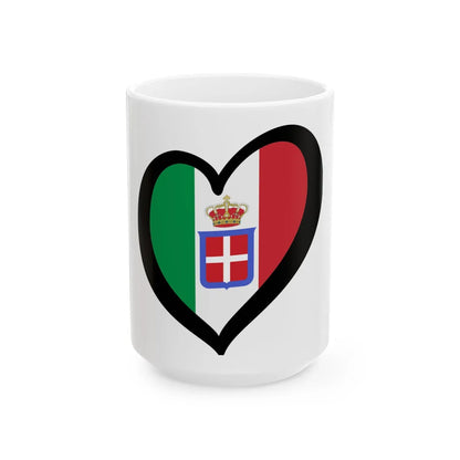 EuroItalia 1861-1946 state (Eritrea) White Coffee Mug 15oz - Go Mug Yourself