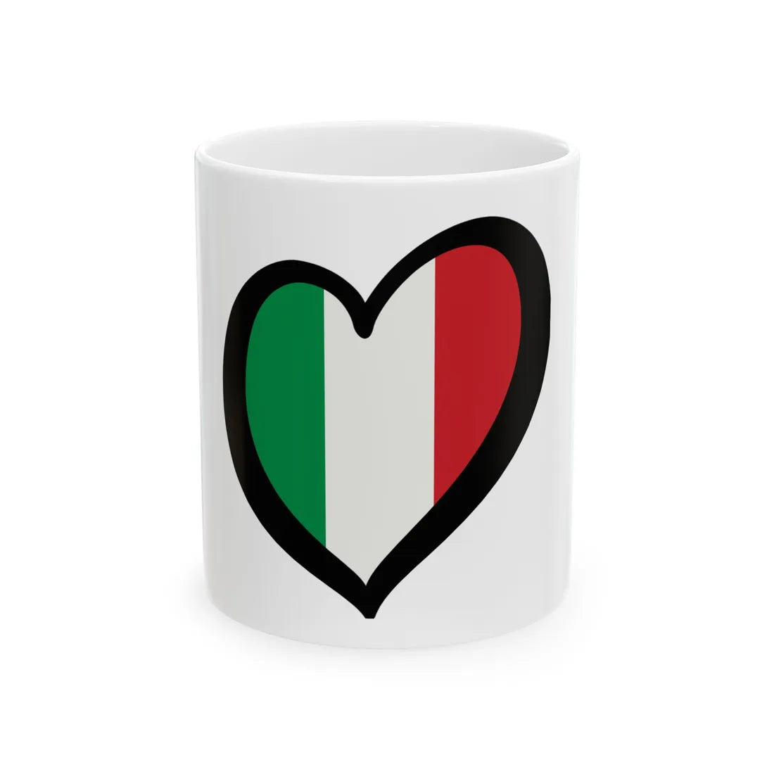 EuroItalia (Italy) White Coffee Mug 11oz - Go Mug Yourself