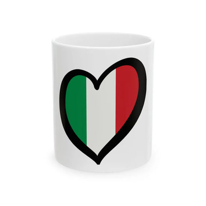 EuroItalia (Italy) White Coffee Mug 11oz - Go Mug Yourself