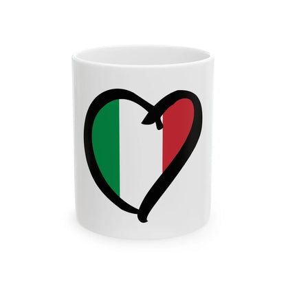 EuroItaliaAnterior (Italy) White Coffee Mug 11oz - Go Mug Yourself