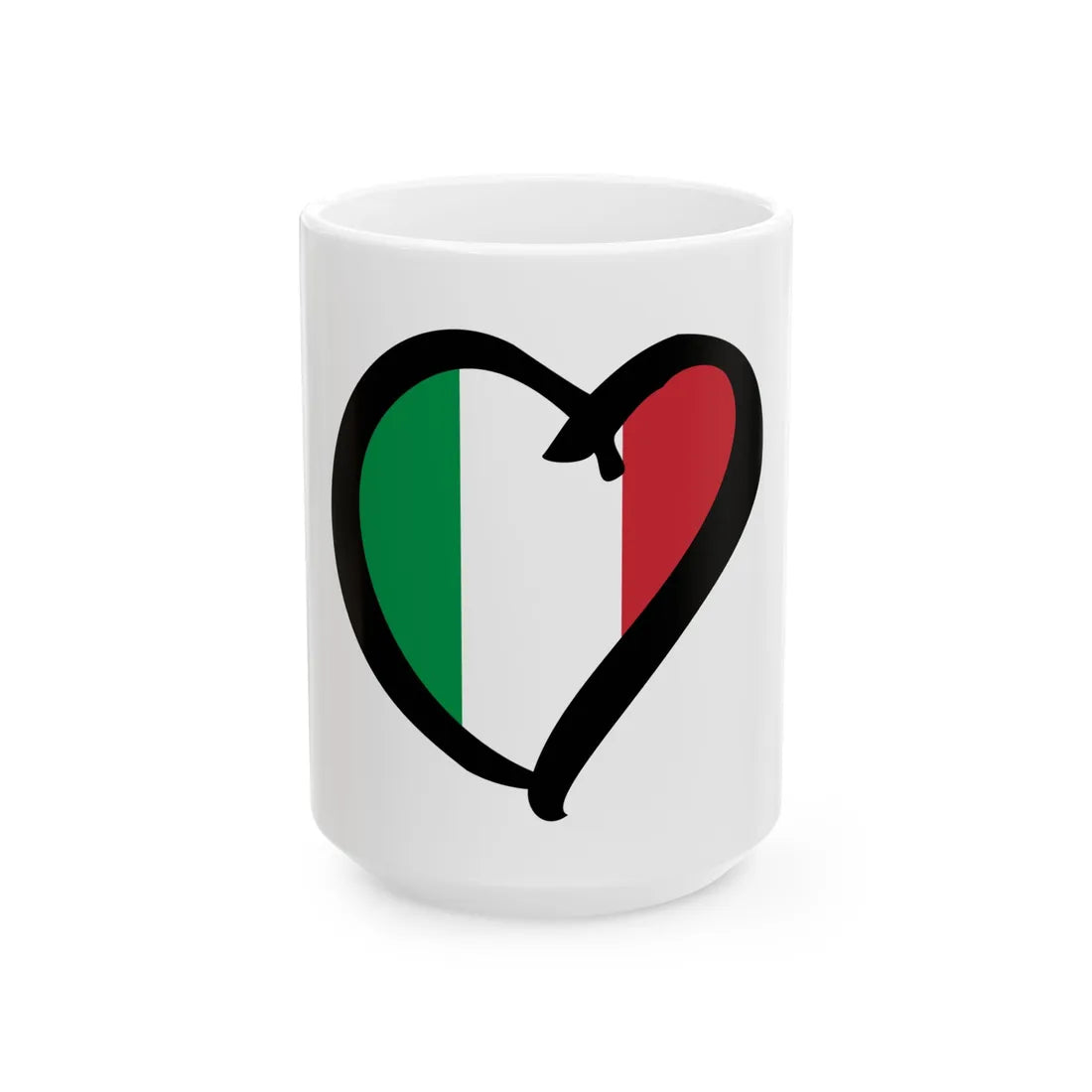 EuroItaliaAnterior (Italy) White Coffee Mug 15oz - Go Mug Yourself