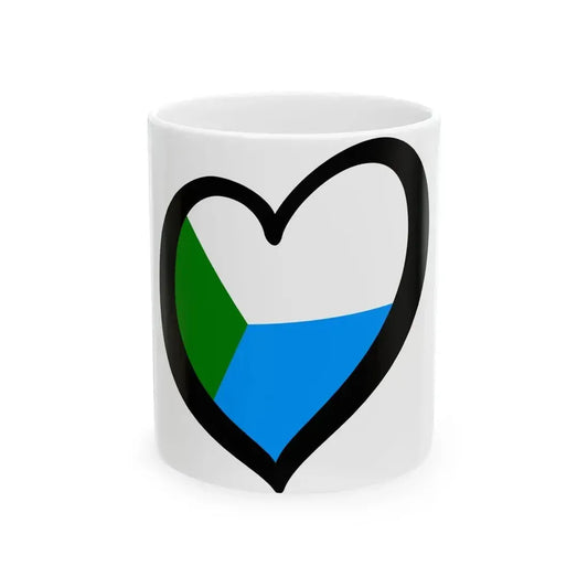 EuroJabarovsk (Russia) White Coffee Mug 11oz - Go Mug Yourself