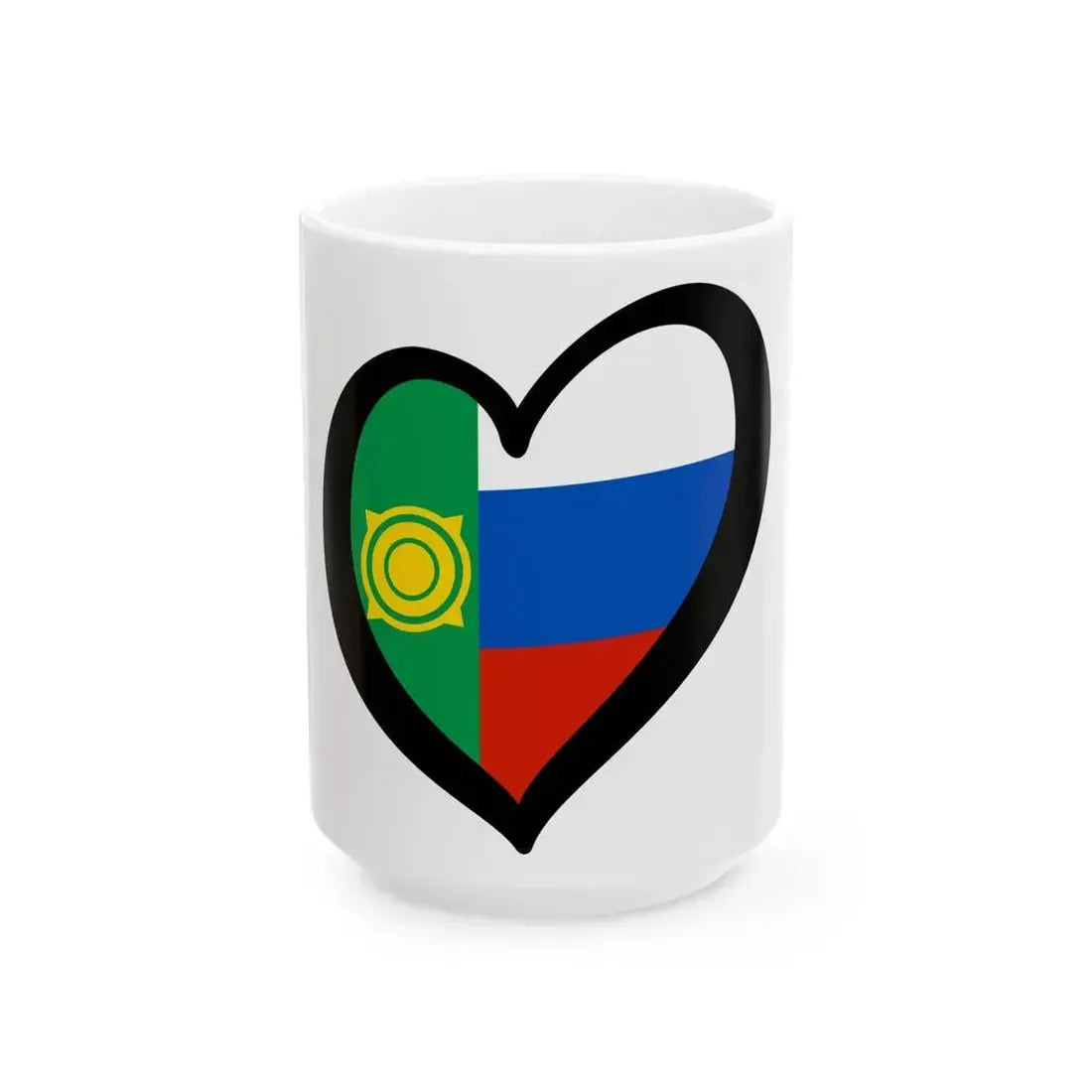 EuroJakasia 2002-2003 (Russia) White Coffee Mug 15oz - Go Mug Yourself